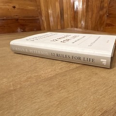 Jordan B. Peterson 12 Rules for Life: An Antidote to Chaos Hardcover DJ