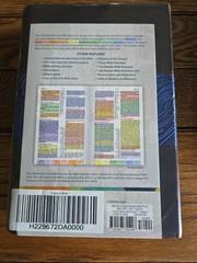 Holman Rainbow Study Bible CSB Leather Touch Brown Blur NEW Color‑Coded Study