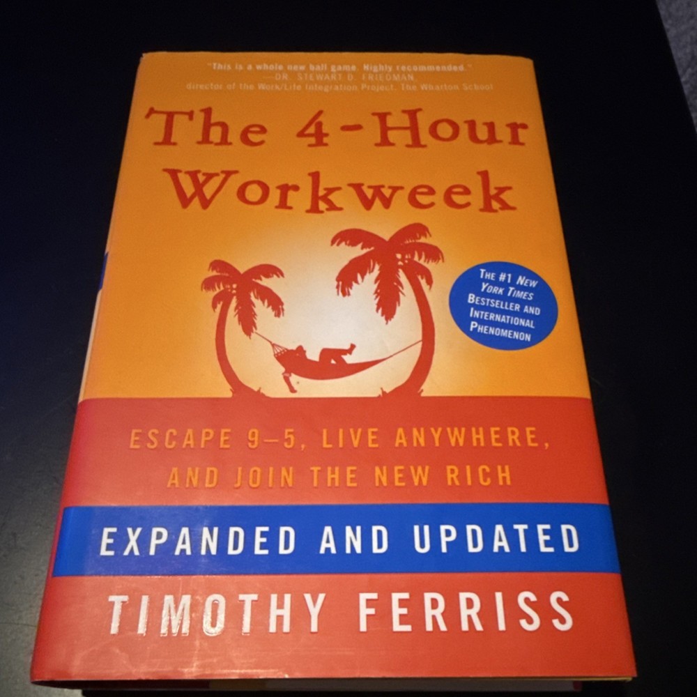 Timothy Ferriss 4-Hour Workweek Expanded & Updated Hardcover Time Management