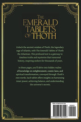 The Emerald Tablets of Thoth Atlantean Hermetic Teachings Wisdom Book Esoteric