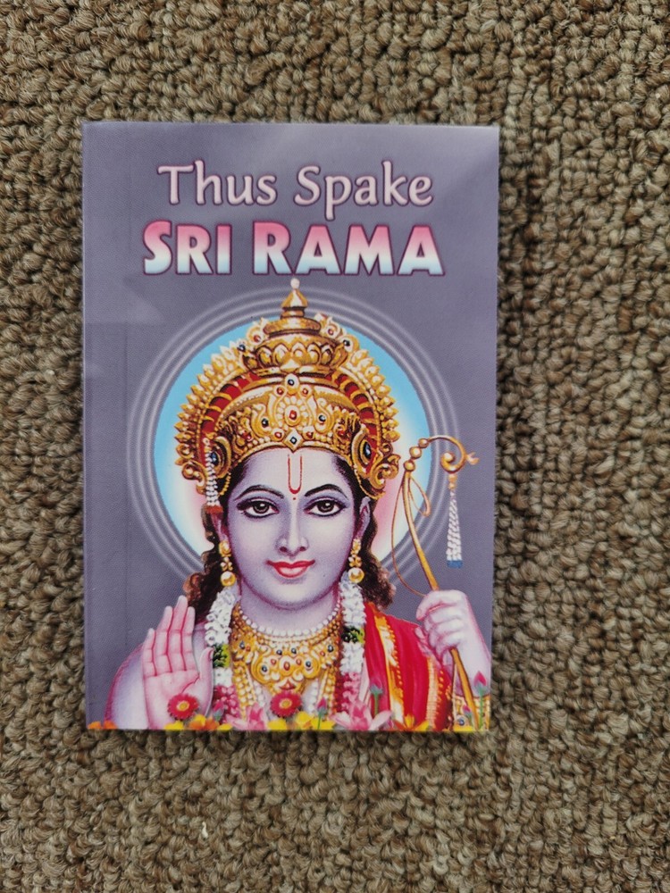 Thus Spake Sri Rama Pocket Booklet New Hindu