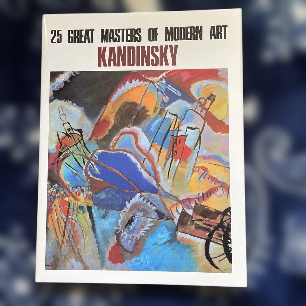 Kandinsky 25 Painters Series 20 Hardcover A4 134 pages Boxed Collectible