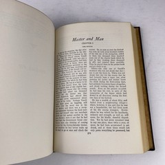 The Works of Leo Tolstoi 1928 Pebbled Hard Cover Gilt Lettering Walter Black