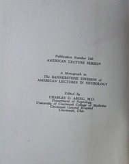 Rare, Denial of Illness, Edwin Weinstein, 1955, signed, Medical Lecture Series