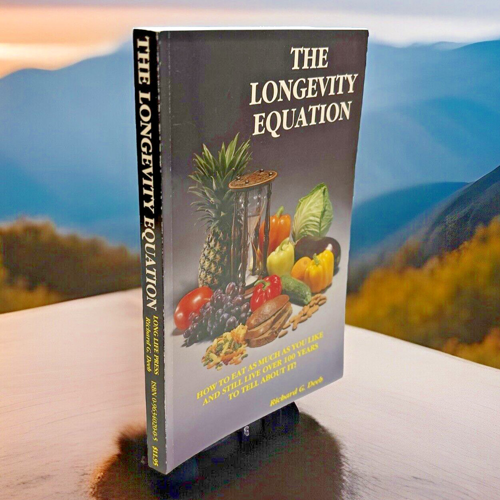 The Longevity Equation ~ Richard Deeb ~ Paperback ~ VERY GOOD