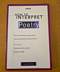 HOW TO INTERPRET POETRY By Laurie E. Rozakis Very Good Condition
