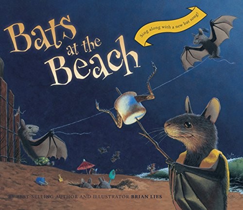 Bats at the Beach lap board bo – VERY GOOD