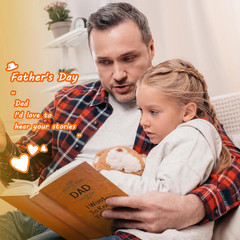 Gifts for Dad Birthday from Daughter Son – Dad I Want to Know Your Life Story Jo