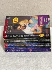 Silhouette Intimate Moments Series Lot 4 Paperback Books