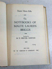 The Notebooks of Malte Laurids Brigge, Rilke, 1949, E-119