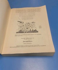The 448 Page Super Heroes Big Big Book 1980 Coloring Activities Puzzles
