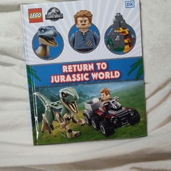 DK LEGO Jurassic World Collection Hardcover Illustrated Box Set Ages 4-8