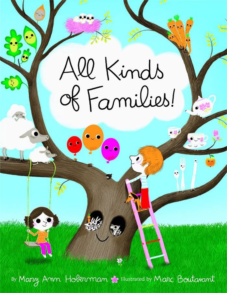 All Kinds of Families! – hardcover Hoberman, Mary Ann|Boutavant, Marc
