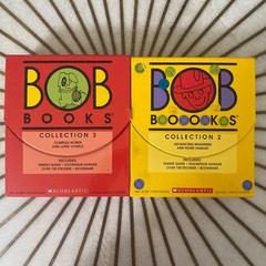 Bob Books Collections 2 & 3 Box Sets Advancing Beginners To Complex Words