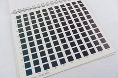Book Color Selector Lithography Len Beach Associates, Cyan 60 pages 8″x9″ Color