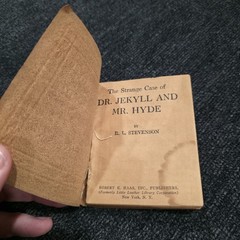 1920’s? Little Leather Library Book Dr. Jekyl And Mr. Hyde, Robert K. Haas