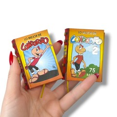 new Condorito 2-Vol set w/ stand mini book hardcover 430pgs illustrated color