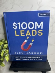 $100M Leads Volume 2 by Alex Hormozi Hardcover Acquisition.com Sales Marketing