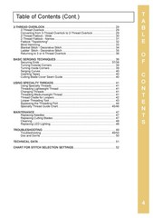 BABY LOCK Victory BLS3 Serger Instruction Manual – WIRE BOUND – TOUGH COVERS