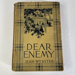 Dear Enemy by Jean Webster Hardcover Book Illustrated Antique 1915