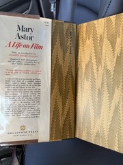 Mary Astor A Life on Film 1971 Hardcover Book DJ First Printing Delacorte Press