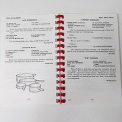 Regional Cookbook Germantown High School GHS Baseball Club Home Plate Spiral