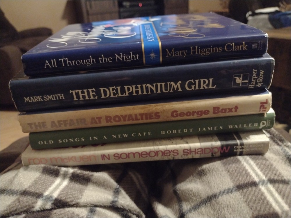 Lot Of 5 Books HC. Good Condition. Various Authors And Genres.