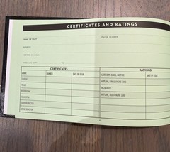Pilot Log Book by Inc. Peter Pauper Press (Hardcover, 96 page, 40 Flights)