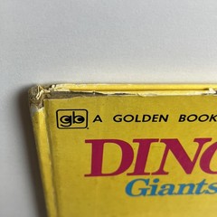 RARE! A Golden Book Dinosaurs Giants Of The Past 4th Printing 1976 Eileen Daly