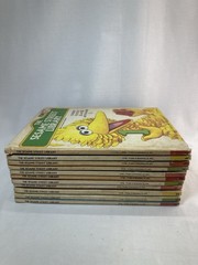 Vintage Sesame Street Library Books Lot 11 Volumes Funk Wagnalls CTW 1970s