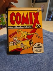 Comix: A History of Comic Books in America Hardback Book by Les Daniels