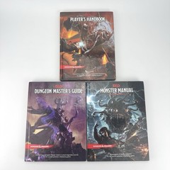 Dungeons & Dragons D&D 5e Core Rulebook Set Player’s Handbook DMG Monster Manual