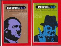 TIME MAGAZINE – TIME CAPSULE – World War 2 Set of 7 Hardcover Books – Great cond