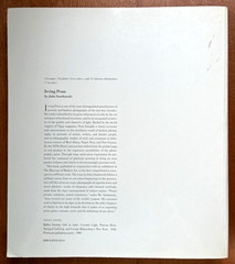 Irving Penn by John Szarkowski, Museum of Modern Art catalog 1984, Very Good