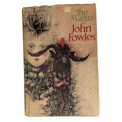 THE MAGUS John Fowles 1965 Little Brown H/C Book Club Edition, Standalone Novel