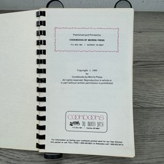 Cooking With Joy 1985 Morris Press Cookbook Spiral Bound Recipes