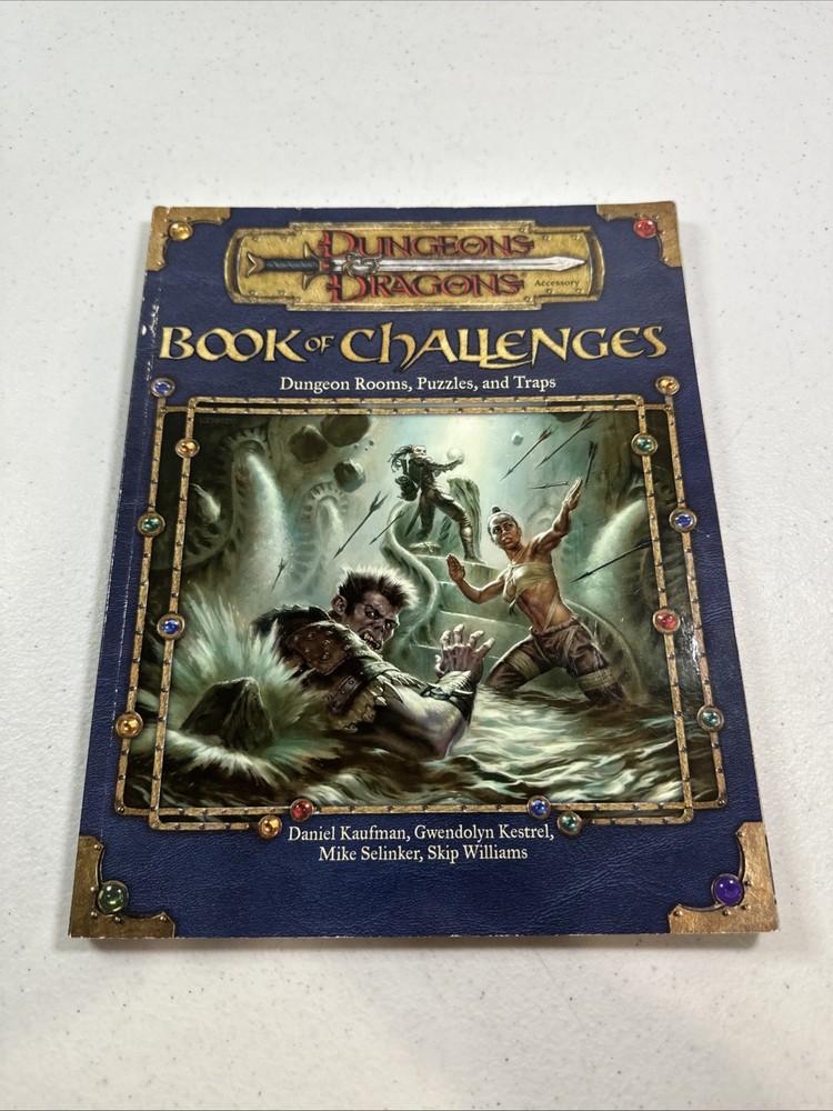 Book of Challenges: Dungeon Rooms, Puzzles, and Traps (Dungeons & Dragons d20 3.