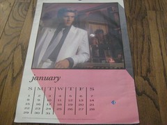 Duran Duran 1984 Official Calendar