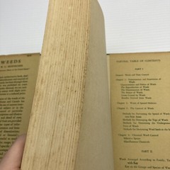 Vintage Gardening Weeds W C Muenscher 1946 HC Identification & Control 500 Weeds