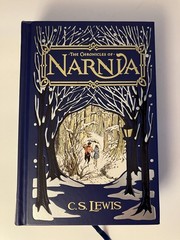 The Chronicles of Narnia by C. S. Lewis Barnes & Noble HC Leather Bound