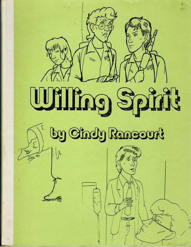 Real Ghostbusters Fanzine „Willing Spirit” Gen 1994 Novel Vintage