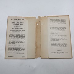 The Old Man and the Sea Ernest Hemingway 1952 1st Edition Charles Scribner’s