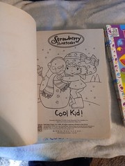 Vintage 2006 Strawberry Shortcake Big Best Book To Color Unused With Stickers