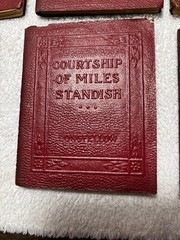 22 LITTLE LEATHER LIBRARY BOOKS 1920s Red Miniature LOT No Duplicates Literature