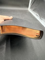 LSB, Handy Size, ICR Red Letter – Premium Black Goatskin