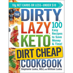 DIRTY, LAZY, KETO Cookbook Bundle: 4 Books by Stephanie Laska