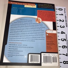 Putting Your Small Business on the Web SC Maria Langer 2000 Peachpit Press VG