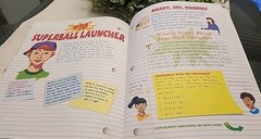 Scholastic Explosive Reactions Experiment Log + Science Secrets by Troll ~ NEW