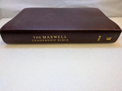 NIV Maxwell Leadership Bible Premium Bonded Leather BRAND 2011