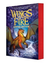 SIGNED The Dragonet Prophecy (Wings of Fire 1) Tui T. Sutherland LIMITED EDITION